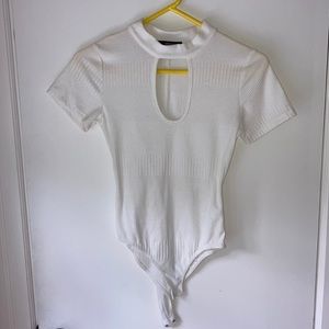 Forever 21 White Bodysuit
